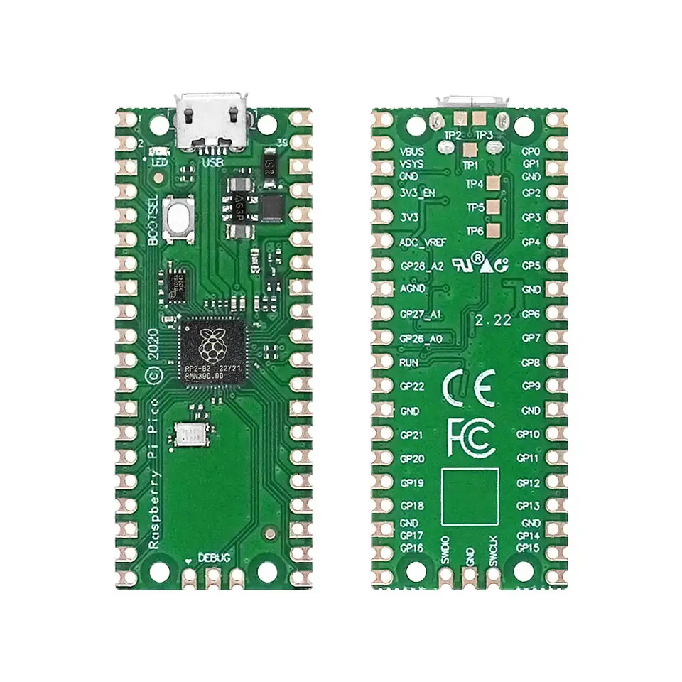 Raspberry Pi Pico Board RP2040 PICO W Dual-Core 264KB ARM Low-Power Microcomputers High-Performance Cortex-M0+ Processor image 4
