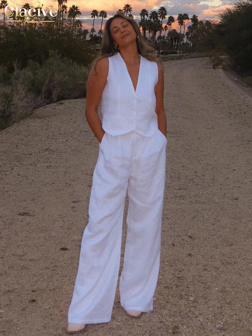 Share 169+ ladies white linen jumpsuit super hot