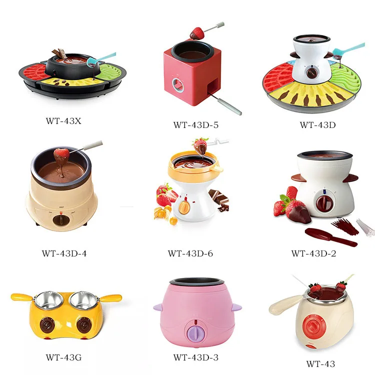 Description Picture 5 of itemHot Selling Chocolate Fondue Set Electric Hot Chocolate Melting Pots Wax Warmer hine with GS/ETL Approval