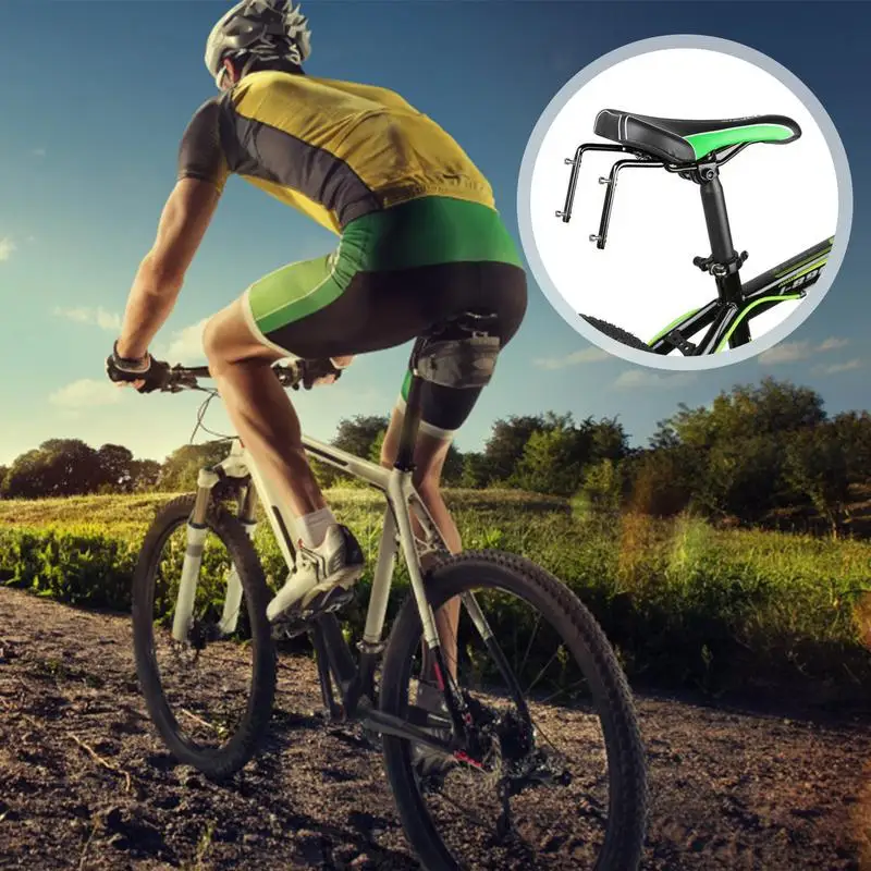 Bike Saddle Bag Stabilizer Support Bracket Water Bottle Holder Rear Rack Stabilizer