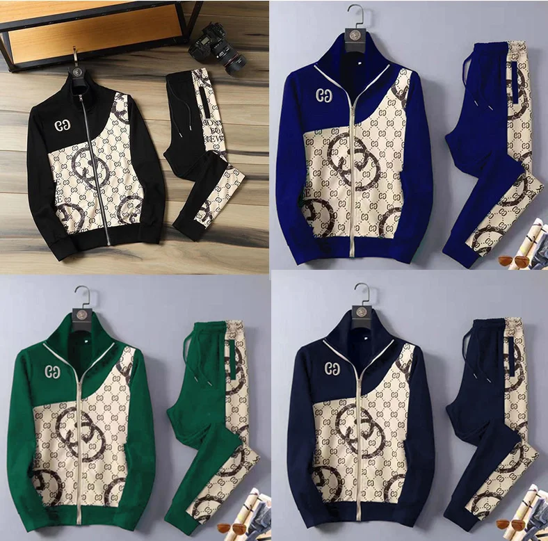 mens two piece sets 2022 Streetwear Men's Casual Two Piece Set Fashion Korean Tracksuit Embroidered Eden New Brand Autumn Park Sports Suit Men designer jogging suits