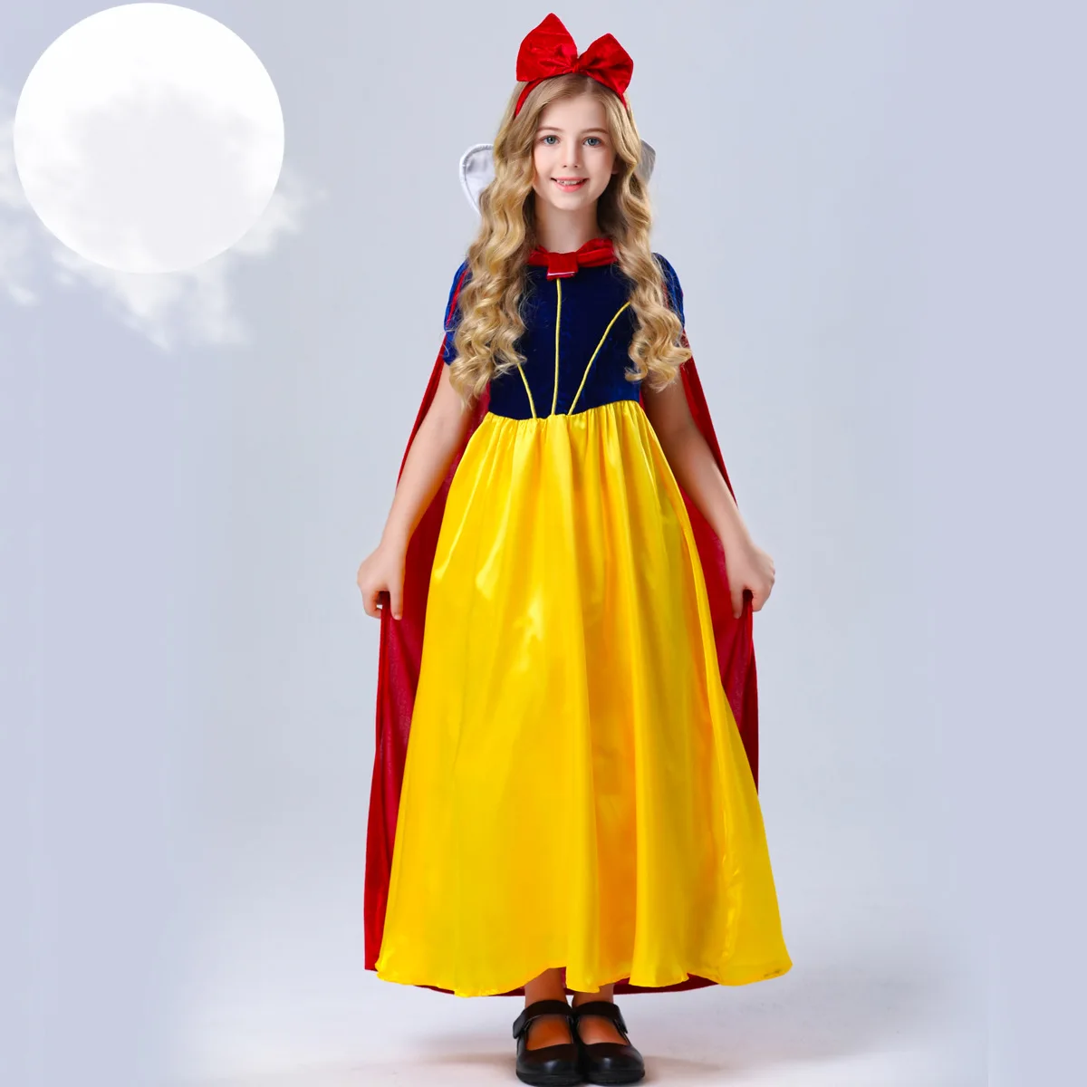 

Fairy Tale Princess Cosplay Snow White Stage Costumes For Children