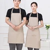 Personalized Women's Kitchen Apron for Woman Men Chef Work Apron for Grill Restaurant Bar Cafes Beauty Nails Studios Logo Design 5