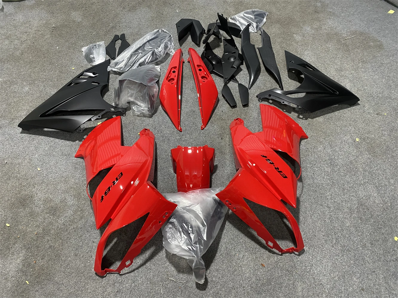 

Motorcycle Fairing Kit ABS Plastic Injection For Kawasaki Ninja650 Ninja 650 ER-6F ER6F 2009 2010 2011 Body Bodykits Accessories