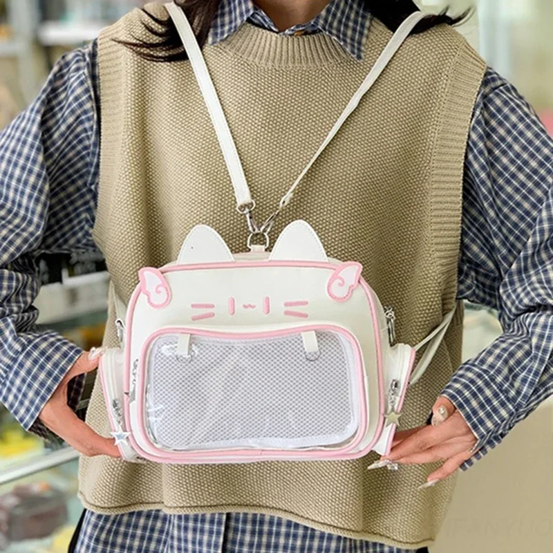 Kawaii Cat Harajuku Ita Shoulder Bag - Limited Edition