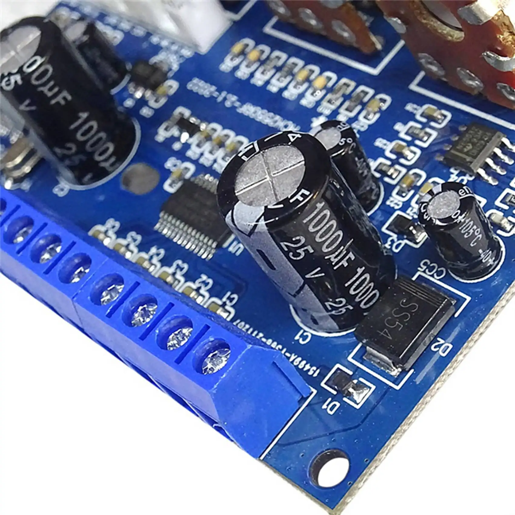 2.1 채널 디지털 앰프 보드, AUX 케이블, 리모컨 2x25W, 50W 서브우퍼 클래스 D 앰프 보드 DC12-20V, BT5.0