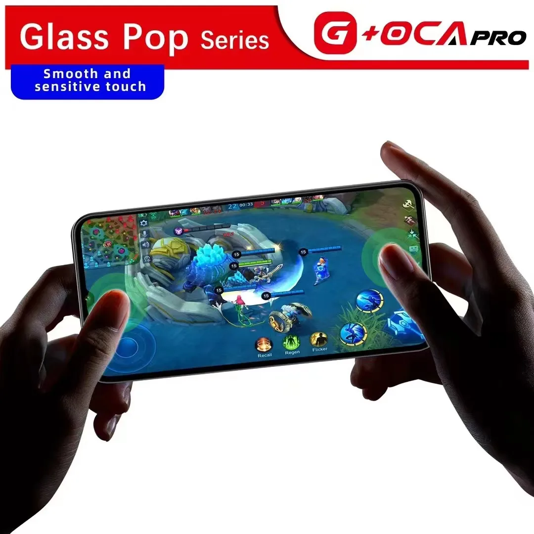 LCD 스크린 전면 터치 유리 및 OCA 교체, 모토로라 모토 엣지 30 40 G14 G22 G34 G54 G60 G73 G84, 10xG + OCA 프로