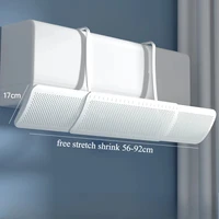 Pare-vent pour climatisation, Anti-soufflage Direct, évolutif, réglable, couvercle de guidage du vent, déflecteur de sortie, couvercle anti-poussière pour pare-brise 6