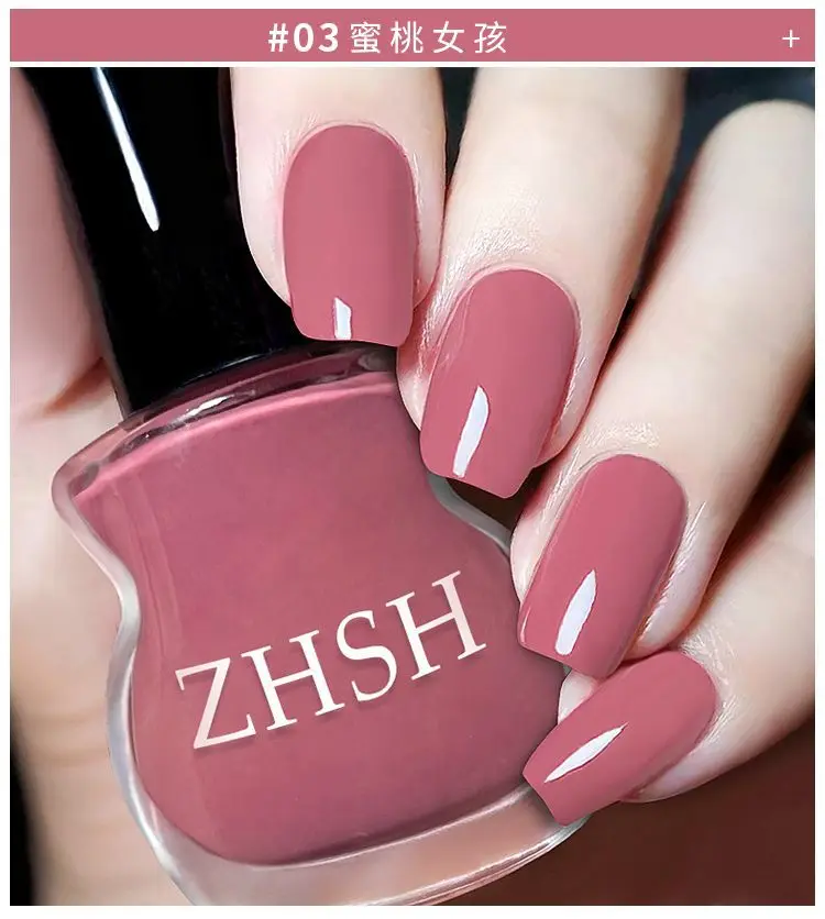Bling Shimmer Quick Dry Nail Polish 15ML Long Lasting Nail Lacquer 5