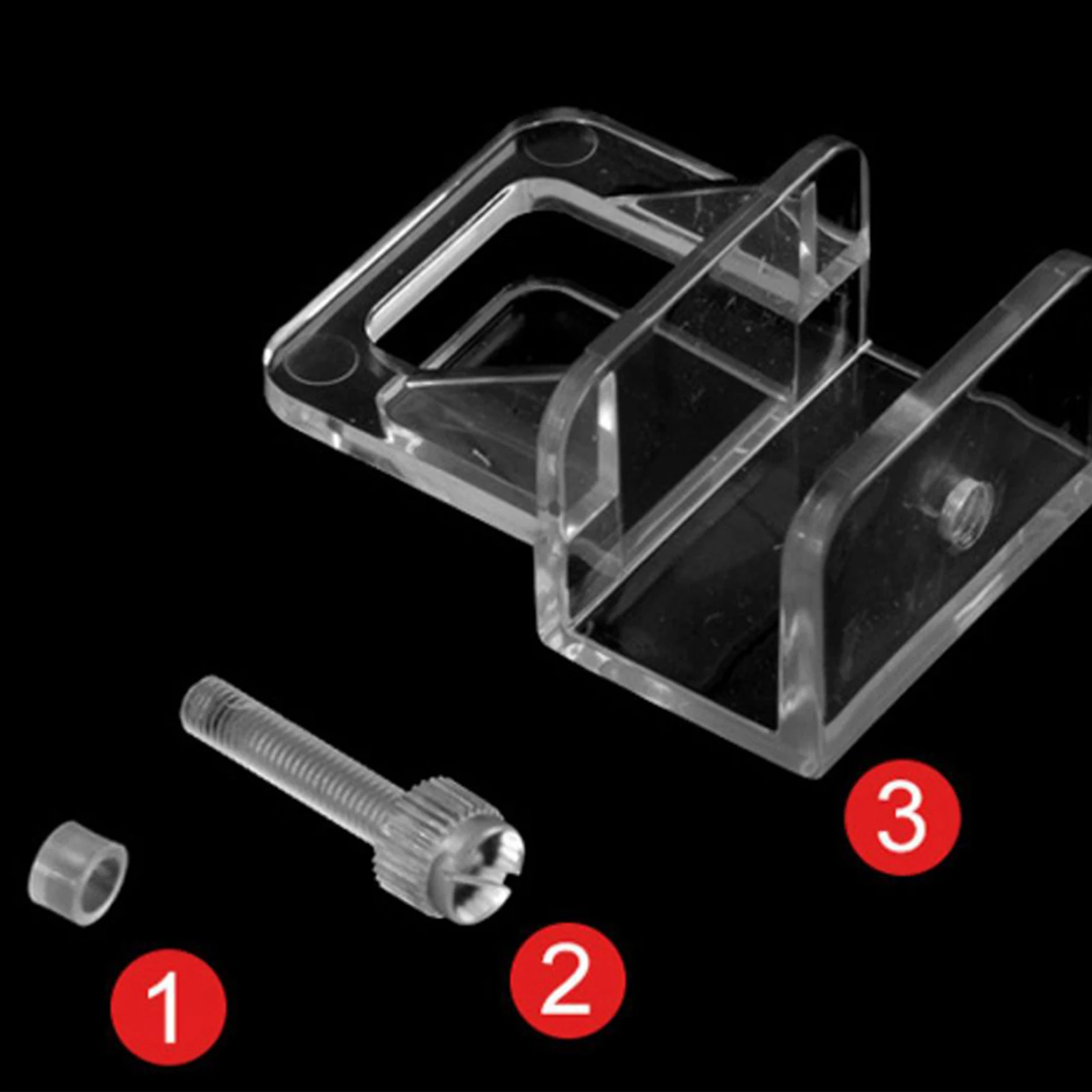 Aquarium Accessories Aquarium Clip Holders Aquarium Clip Holder Fish Tank Corner Protector 6Pcs Aquarium Net Clip for Fish Tank