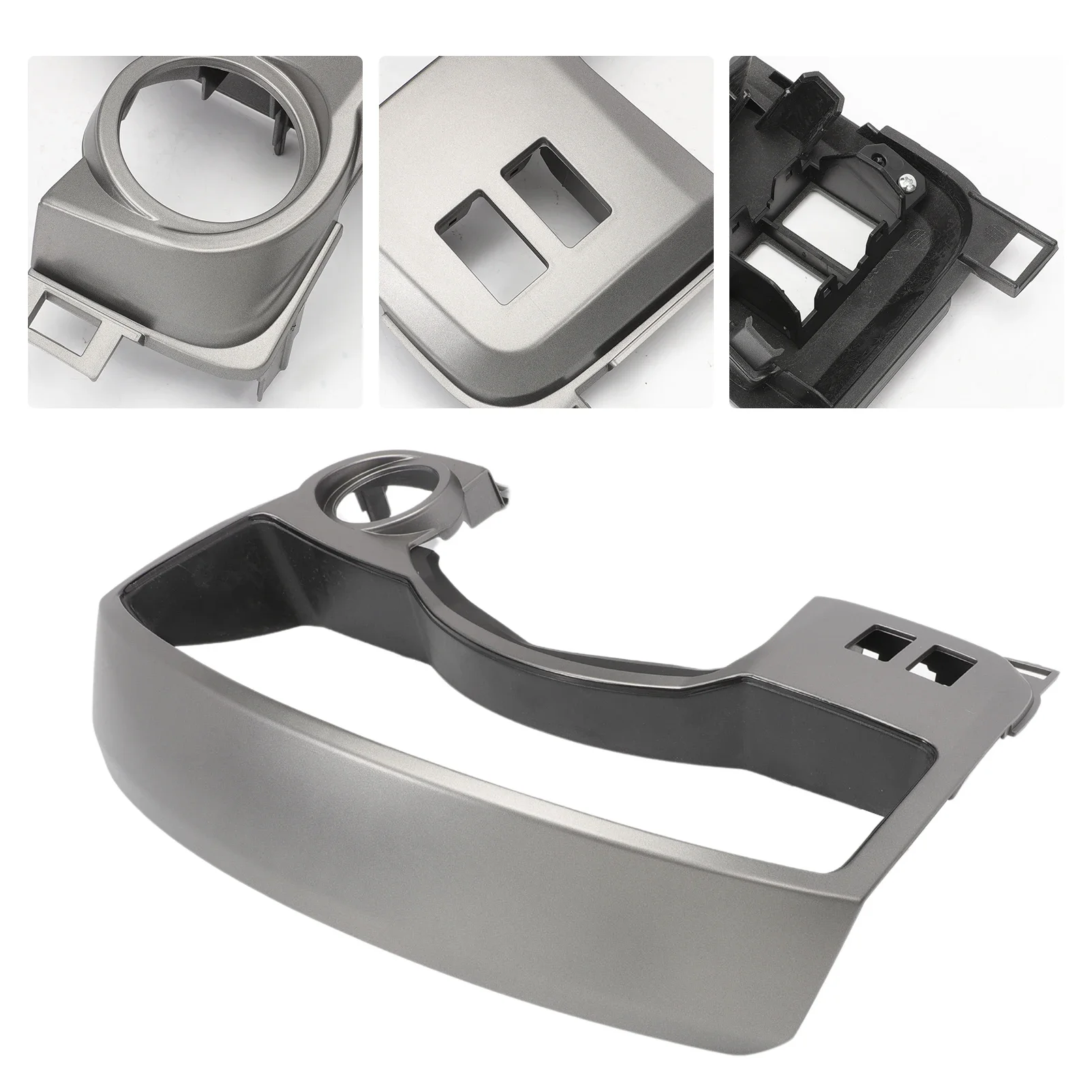 

68240-7S000 запасная рамка кластера инструмента для Nissan Titan Armada 2004-2006, серая панель приборной панели, датчик, крышка, ободок