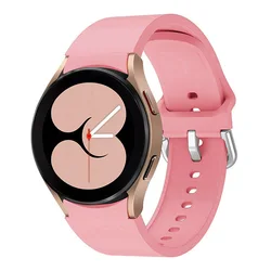 Premium Silicone Wristband with Arc Interface - Original Design for Samsung 6 40mm 44mm (Pink)