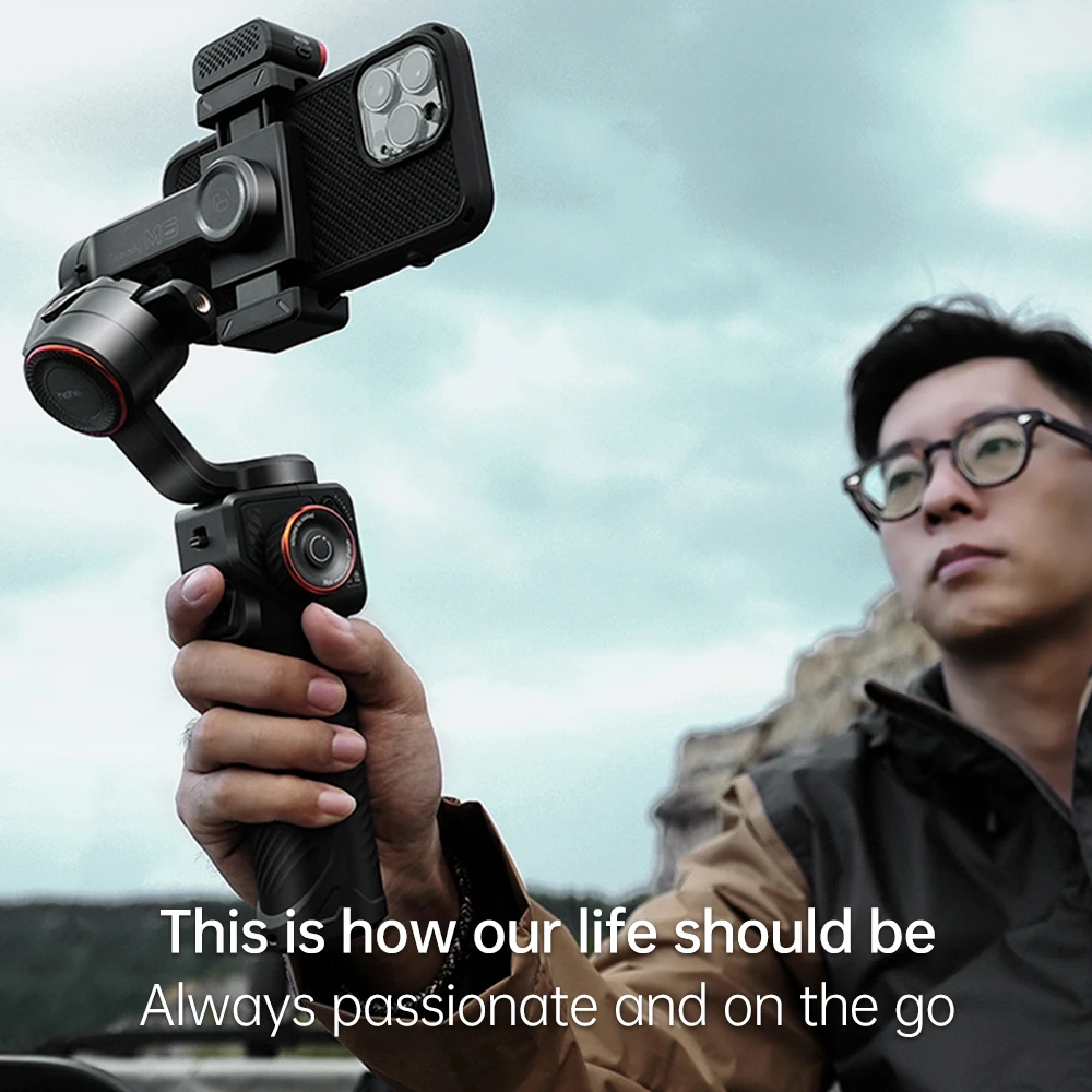 

CHUBAN Gimbal Smartphones 335° 3 Axis Bluetooth 360° Handheld Gimbals Stabilizer Smartphone New