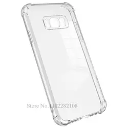 Clear Silicone Transparent Case for S8 Plus - Premium Protective Cover (Transparent Case)