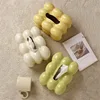Creative ceramic tissue box, living room paper box, egg-shaped tabletop decoration, light luxury decoration 1