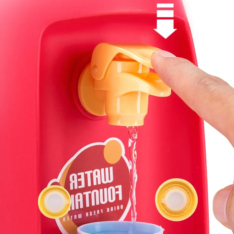 Water Dispenser Kitchen Toys For Kids Juice Milk Drinking Fountain Simulation Device Montessori Educational Toys For Girl Git 3