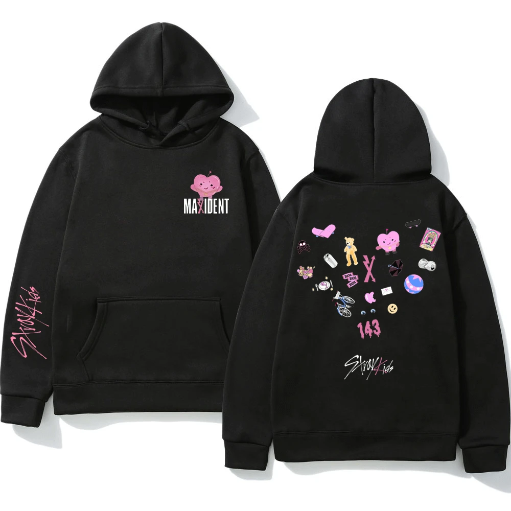 

Корейские Модные полосатые детские толстовки Maxident Kpop Harajuku мужские женские толстовки с капюшоном толстовки с длинным рукавом пуловер оверсайз