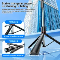 F16 67.24Inch Tripod Shooting Selfie Stick Wireless Bluetooth 1/4'' Screw Monopod Phone Holder for Smartphone Camera - Image 3