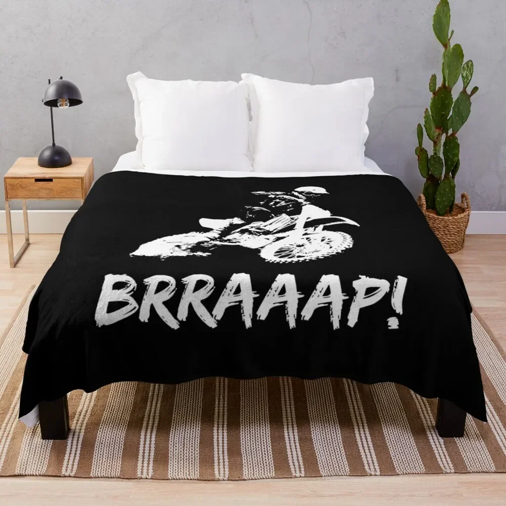 

Dirt Biking, Motorcross, Dirt Bike Throw Blanket Flannel Fabric Bed covers blankets and throws Fashion Sofas Blankets