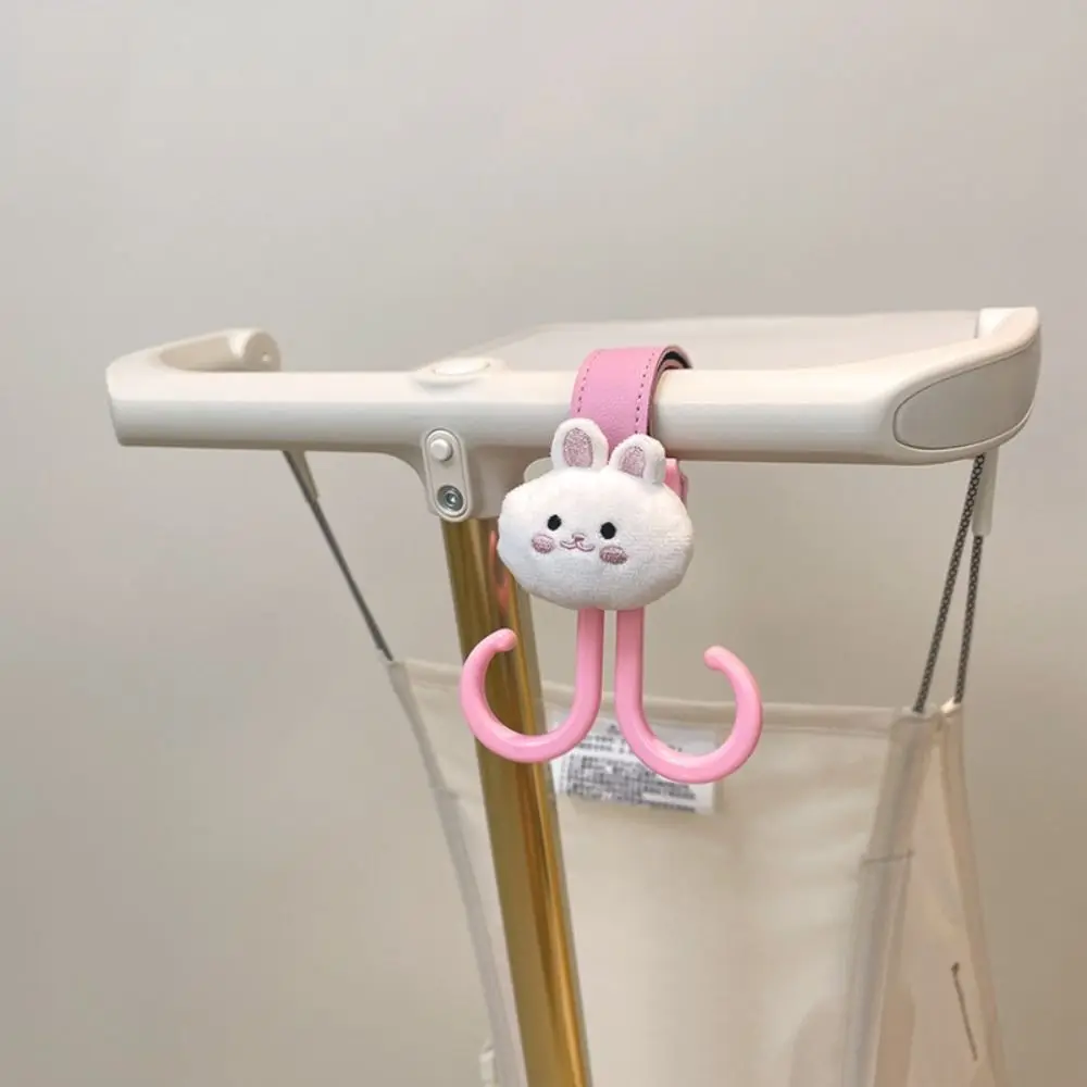Creative Bear Baby Stroller Hooks Rabbit Double Hook Hanging Hook Cart Organizer Stroller Accessories Stroller Accessories Pram