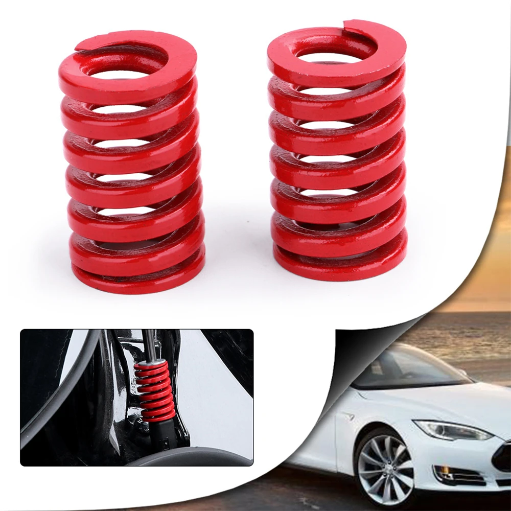 

2Pcs 25mm OD Die Spring For Rear Trunk Tailgate Strut Support For Tesla Model 3 Rod Shock Absorber Hydraulic Rod Die Springs