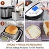 29-in-1 SMART Bread Machine with Gluten Free Setting 2LB 1.5LB 1LB Bread Maker Machine 3