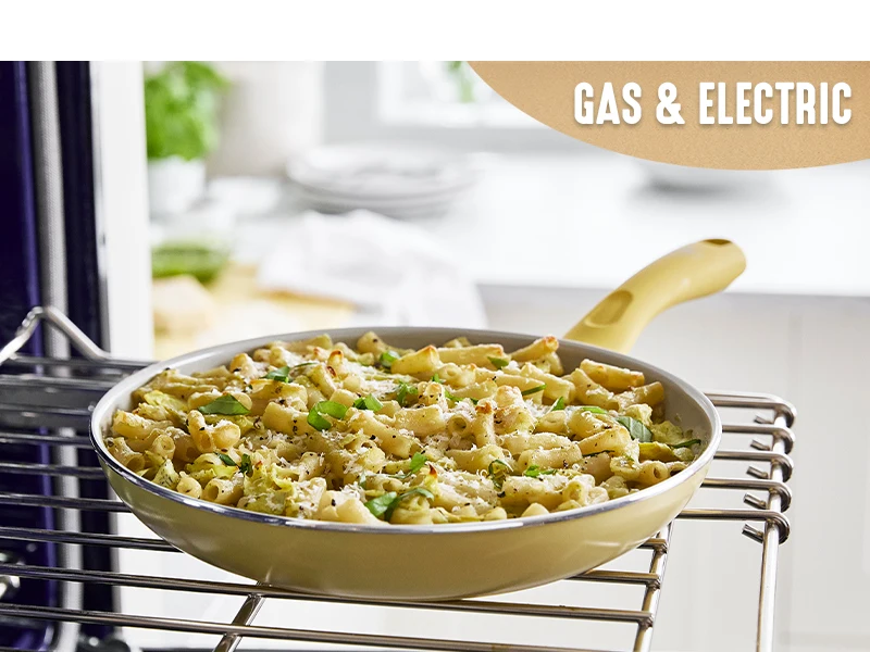 GreenLife, color, easy release, durable, versatile, colorful, PFAS, clean cookware, pots and pans