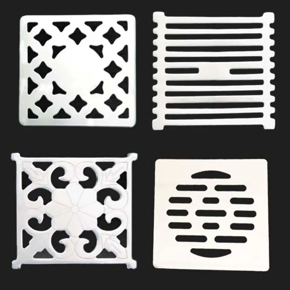 Stainless Steel Floor Drain Cover Filter Hair Catcher Stopper Bathroom Hardware