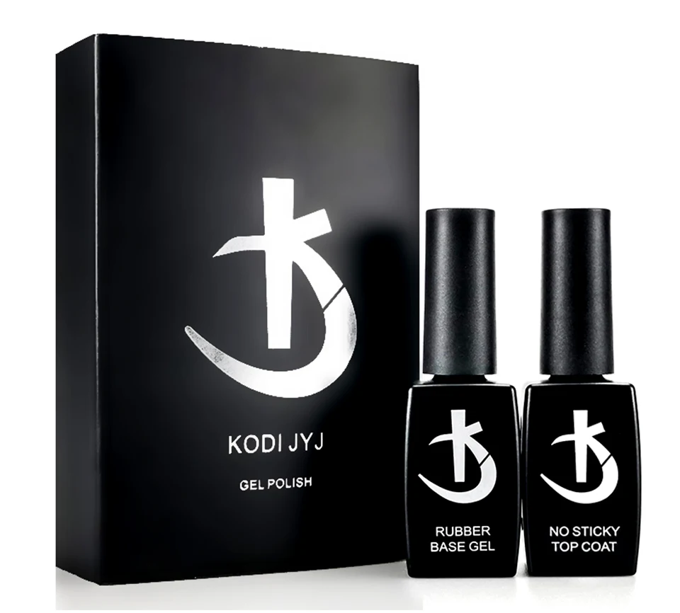 New Upgrade Rubber Base Gel Set - Super Bright Top & Base Coat