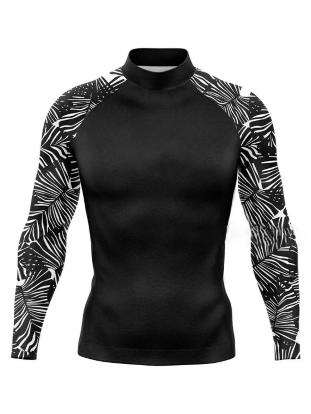 Mens Sun UV Protection Beach Shirts Quick Dry Fishing T-Shirt Swim Shirts UPF 50+ Rash Guard Long Sleeve