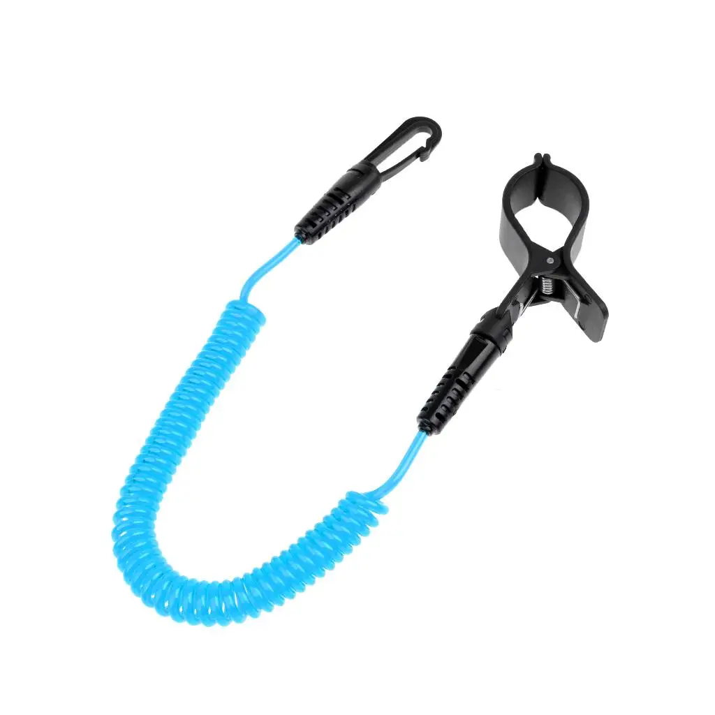  Kayak boat paddle Leash Cord Tether Hook Clip Kayak Hardware