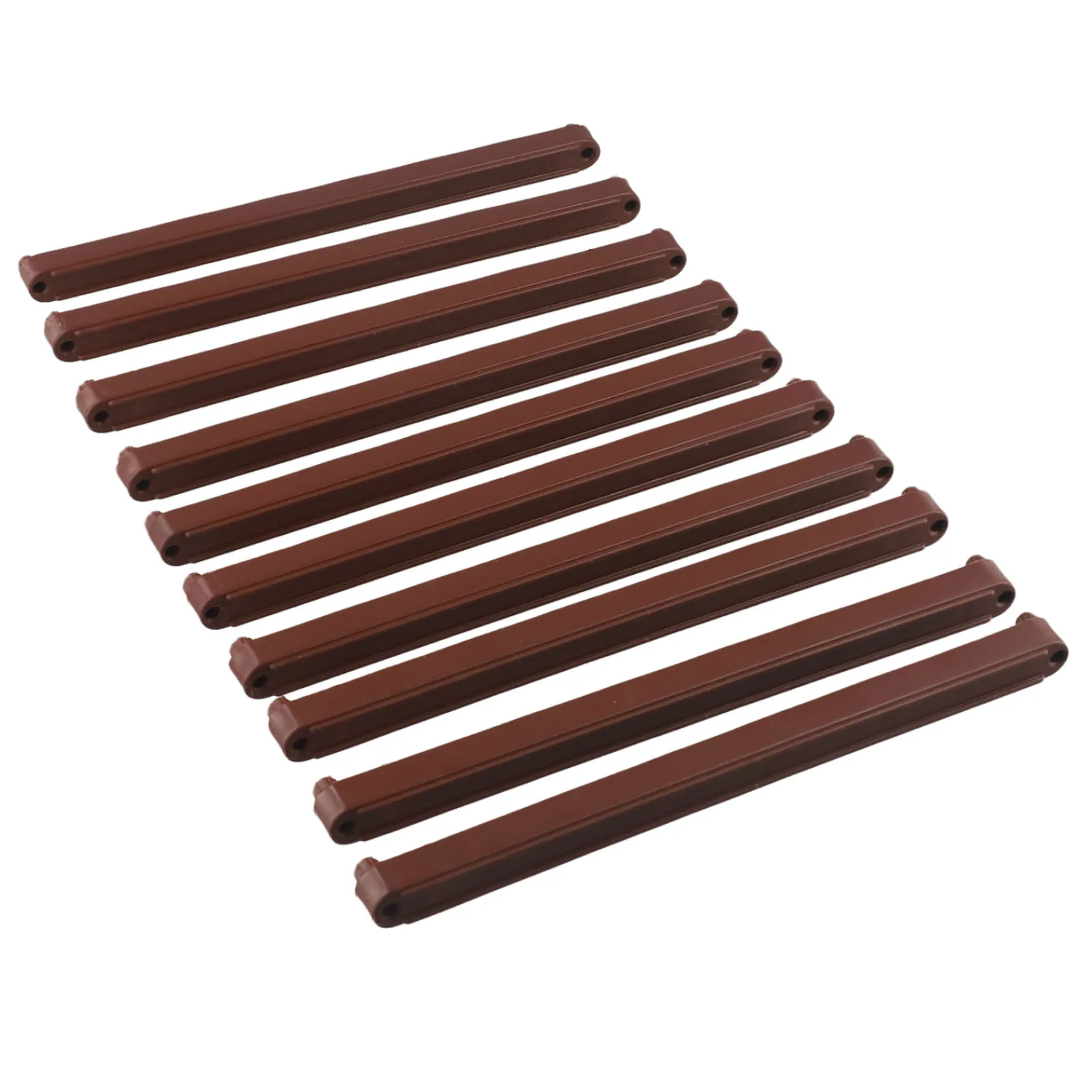 10pcs Drawer Runners 180/235/298mm Plastic Draw Rail Plastic Drawer Slides Drawers Cabinets Home Improvement Parts