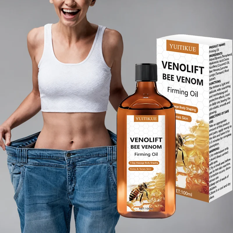 Bee Venom Firming Oil for Slimming and ShapingFirms and lifts the skin, suitable for all skin types