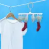 Coat Hanger Drying Rack Baby Towel Dryer Hangers Pp Collapsible Premium Scarves 3