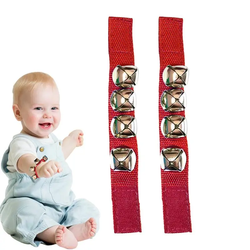 

Jingle Bell Wristbands For Kids 2pcs Cute Ankle Band Bells For Kids Hand Percussion Jingle Bells Band Bells For Baby Newborn