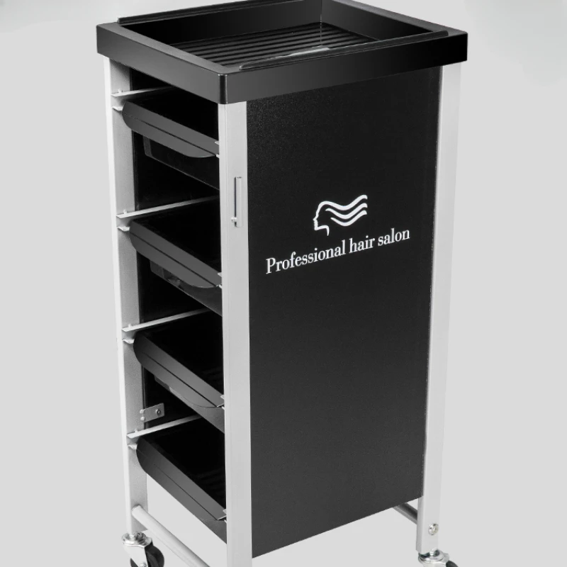 Barber Cosmetic Salon Trolley Utility Lash Rolling Salon Trolley Tattoo Modern Carrello Attrezzi Commercial Furniture RR50ST 1 compartment commercial utility