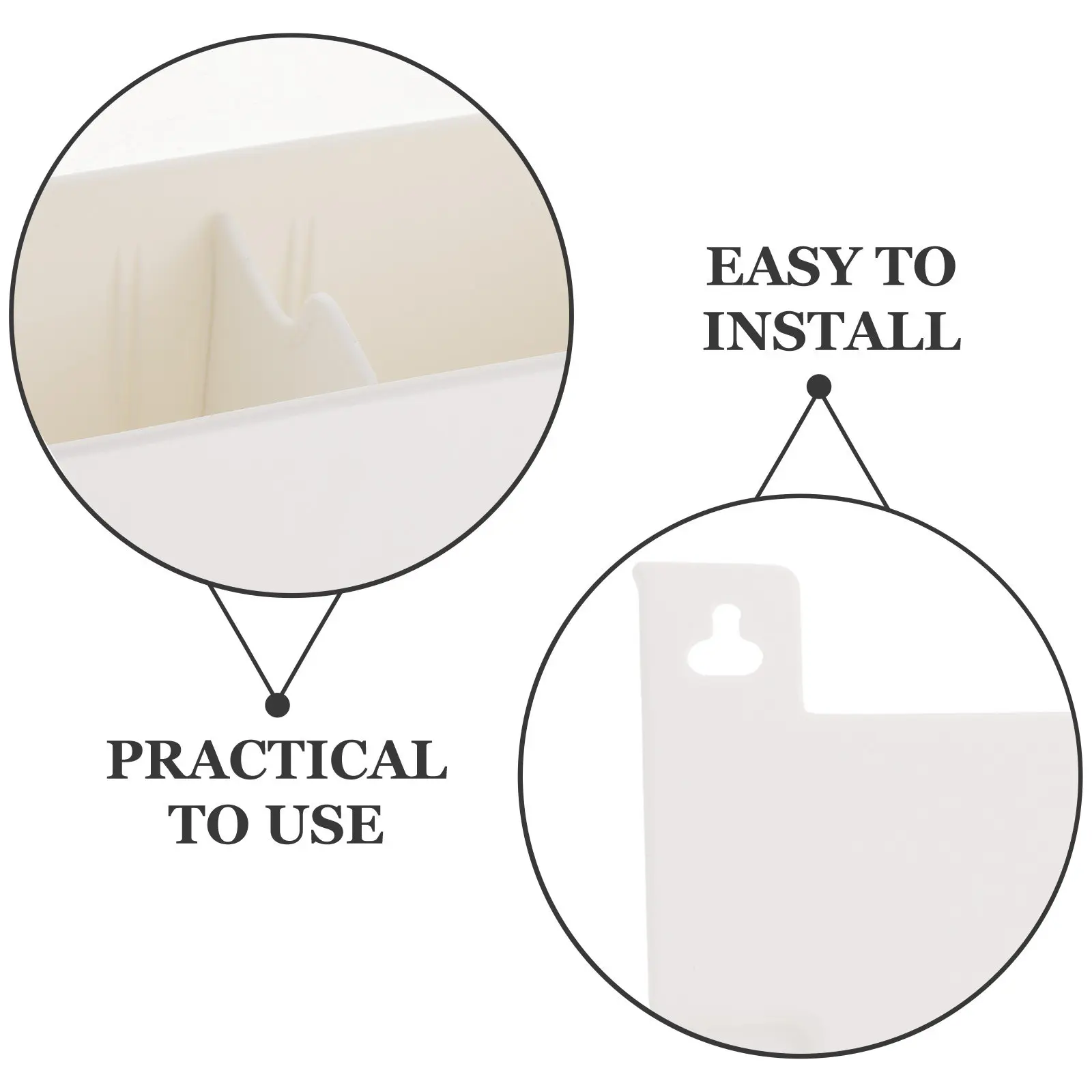 1세트 벽걸이 파일 정리함 플라스틱 메일 홀더 벽걸이 문서 랙 투명 파일 홀더 사무실 수납함
