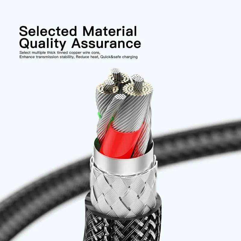 Essager 7A USB Type C Cable - 100W Fast Charging Data Cord