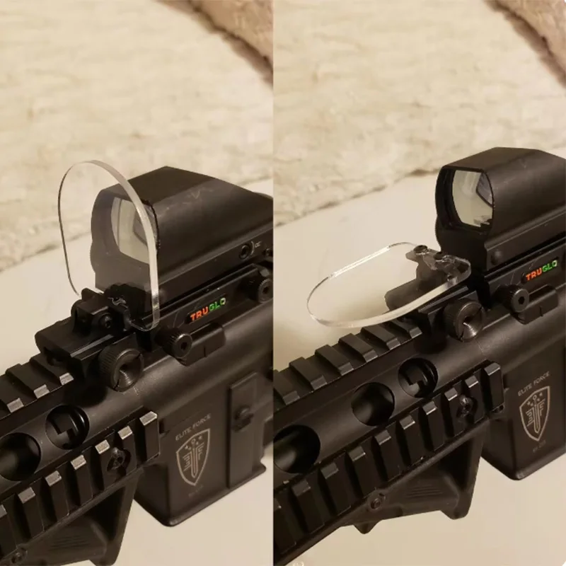 20mm Goggles Protector Rifle Airsoft Lens Guard Sight Scope Outdoor Tackle Holographic Glasses Eye Protection Accessory rifle scope protector