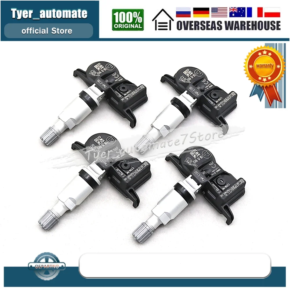 4PCS PMV-E100 42607-53040 Toyota AVALON CAMRY 4RUNNER COROLLA  Ÿ̾ з  ͸  433MHz