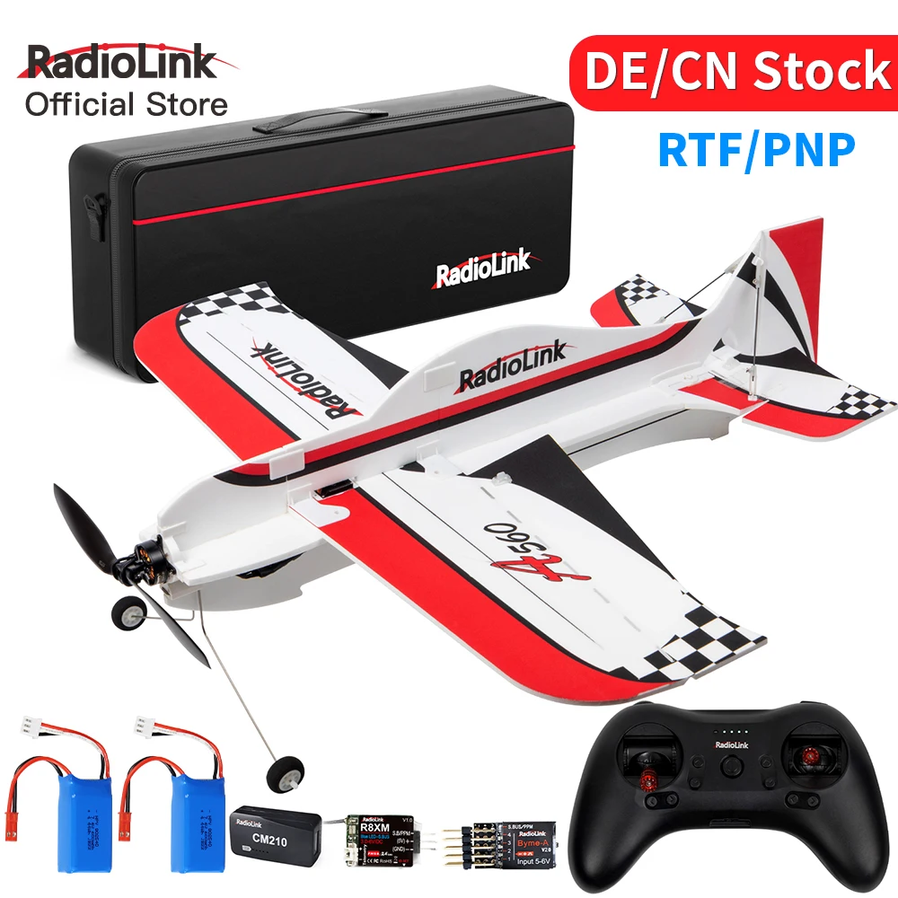 Radiolink A560 4CH RC Airplane RTF PNP 3D EPP RC Plane 4KM Outdoor Indoor Long Range Remote Control with Gyro for Adult Beginner