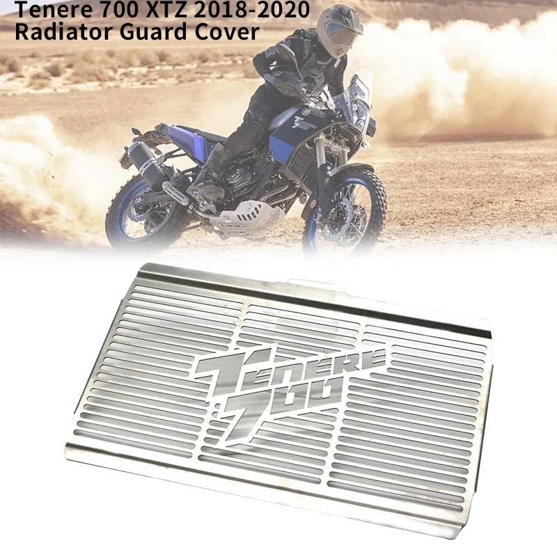 

Motorcycle Radiator Protector Grill Guard Cover For YAMAHA Tenere 700 XTZ 2018-2020 Water Cooler Protection