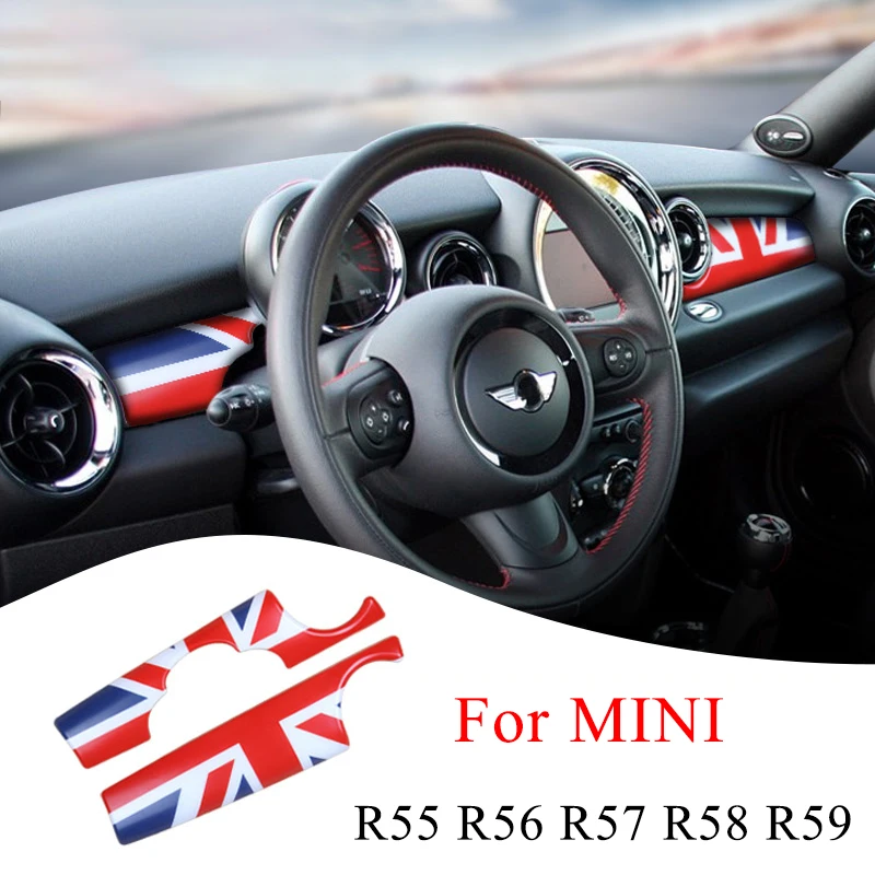 

Car Center Control Dashboard Trim Cover Interior Modification Shell For BMW MINI ONE Cooper R55 R56 R57 R58 R59 Car Accessories