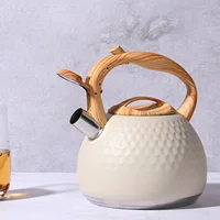 3L Whistling Kettle Anti Scald Handle Cookware Cooktop Teakettle Stainless Stove Teapot Tea Kettle  Outdoor Large Capacity 1