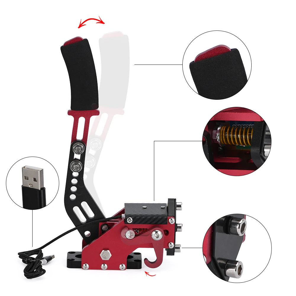 Logitech Brake System Handbrake/Drift Adapter Board For Rally G29/G27/G25 PC Hall Sensor USB SIM Racing Games T300 T500