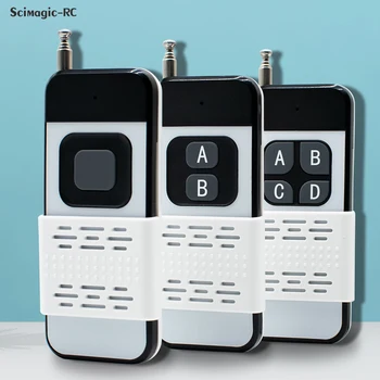 1527 Learning Code Remote Control 433Mhz Wireless RF Module 1/2/4CH Long Range 1000m For Lamps Lights Gate Door 1