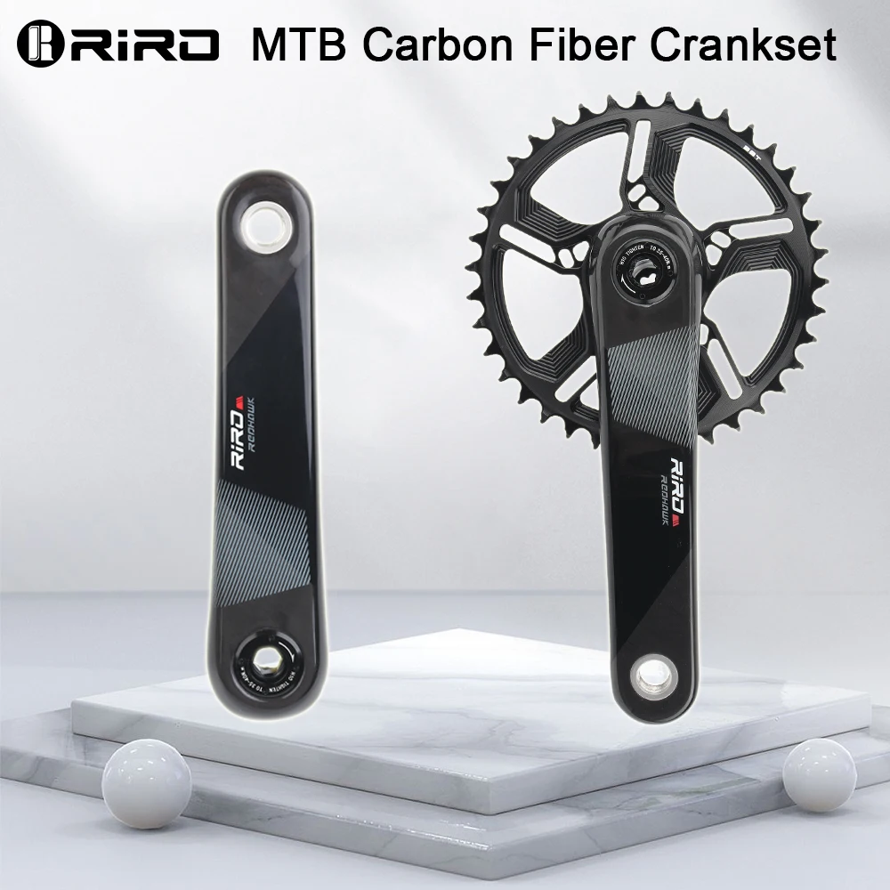 RIRO MTB Carbon Fiber Crank 11/12 Speed Direct Mount Bicycle