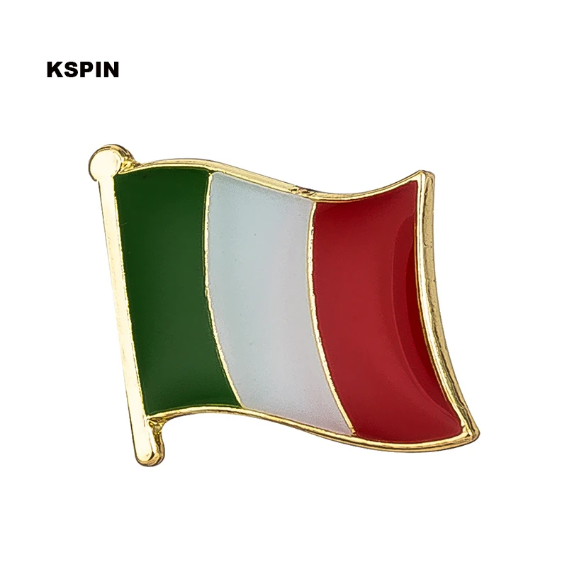 Italy Flag Badge Flag Laple Pin Badges Flag Brooch