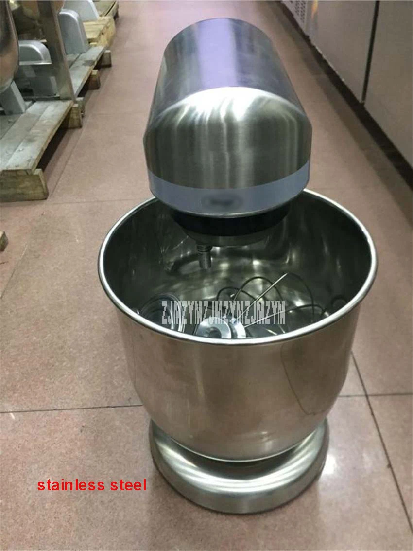 Description Picture 2 of item5/7/10 Liters Electric Stand Robot Kitchen,Cooking Planetary Mixer, Egg Beater, Kneading SL-B10 Using Domestic Commercial Use