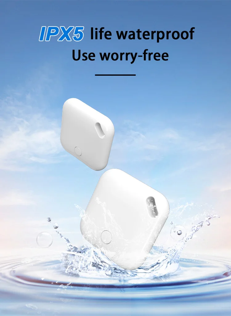Bluetooth GPS Tracker via IOS Find My App Alternatives Tag for Apple Airtag Anti